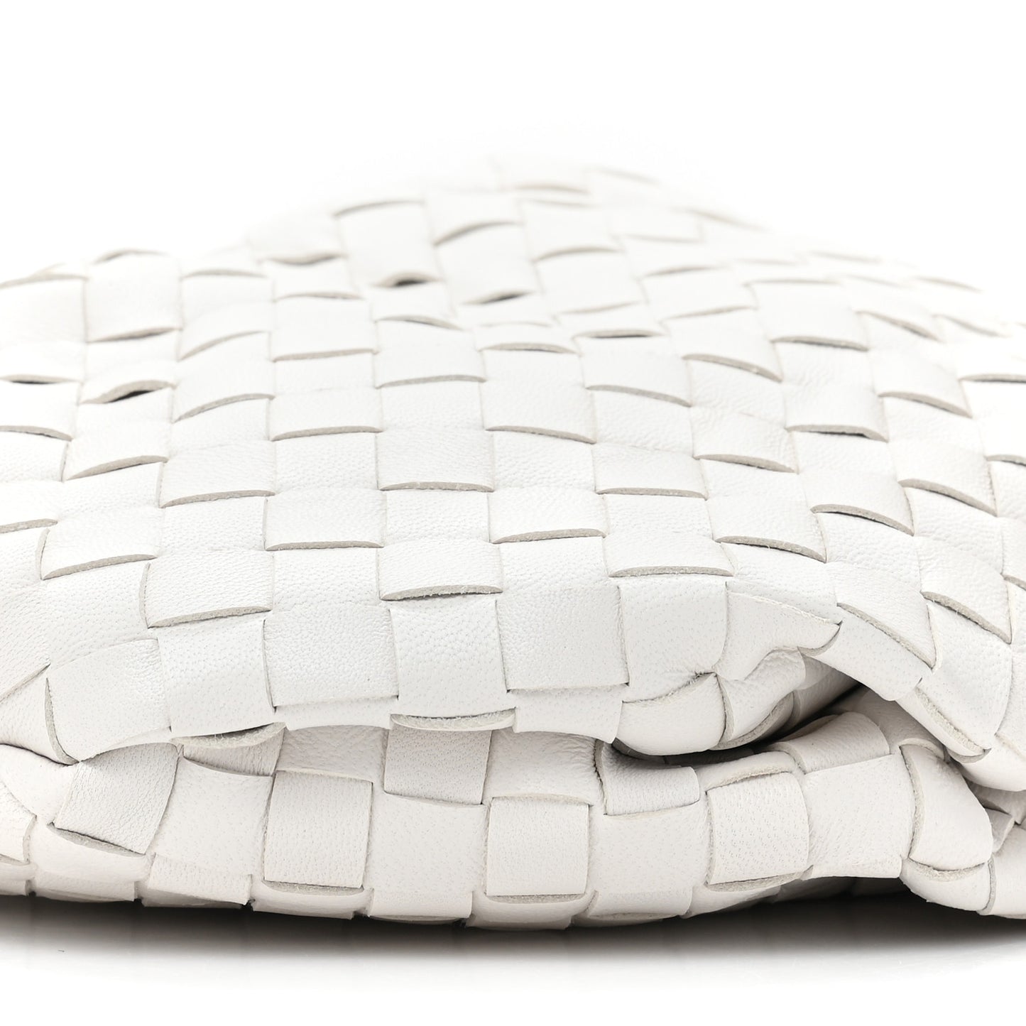 Nappa Intrecciato Mini Bulb Chalk