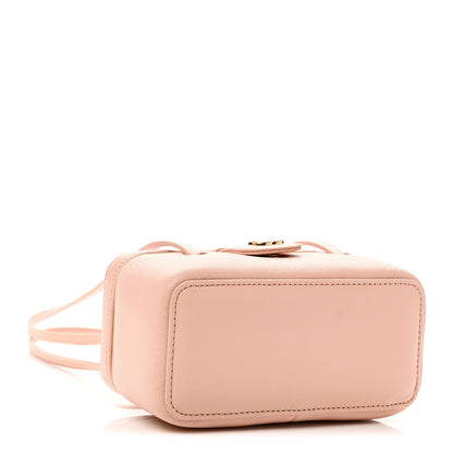 Chanel Shiny Caviar Preppy Coco Long Vanity With Strap Light Pink 4 of 12