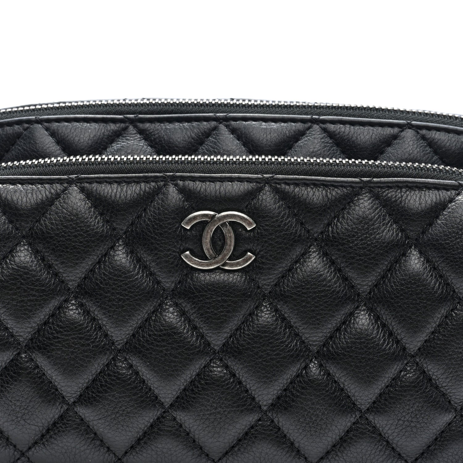Chanel Calfskin Quilted Waist Bag Black 7 of 9