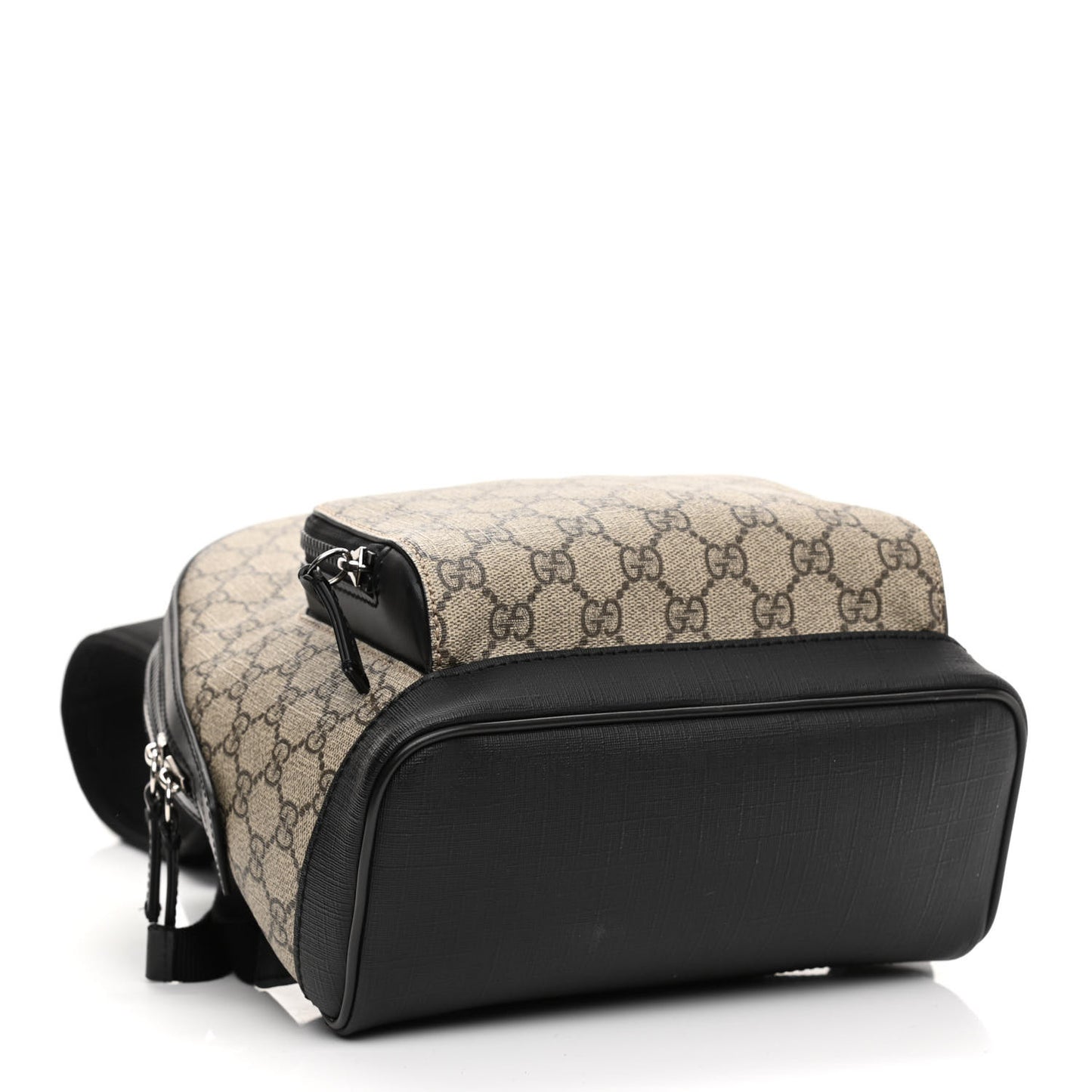 GG Supreme Monogram Small Eden Day Backpack Black