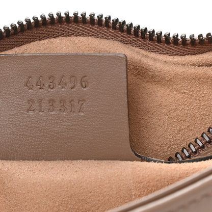 Gucci Calfskin Matelasse Medium GG Marmont Shoulder Bag Porcelain Rose 7 of 13