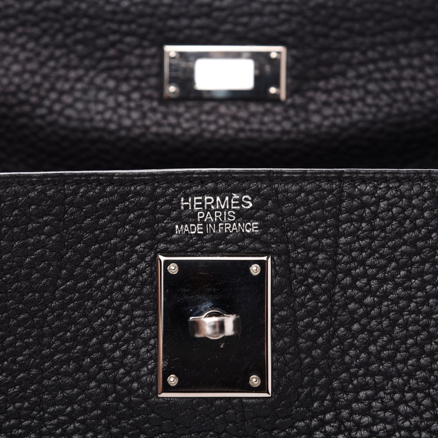Hermes Fjord Kelly Retourne 35 Black 6 of 19