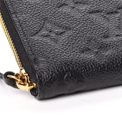 Louis Vuitton Empreinte Clemence Wallet Black 8 of 11