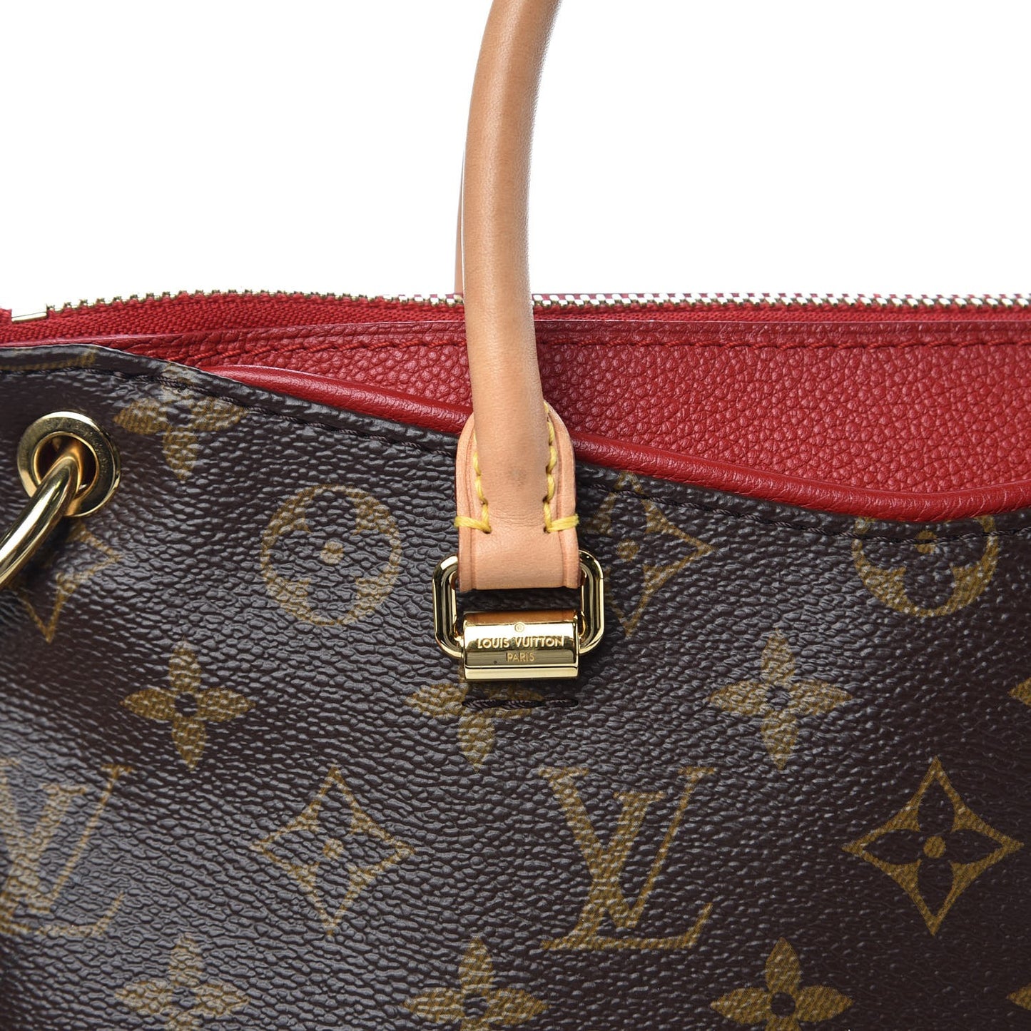 Monogram Pallas BB Cherry