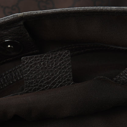 Gucci Monogram Medium Joy Tote Dark Brown 6 of 9