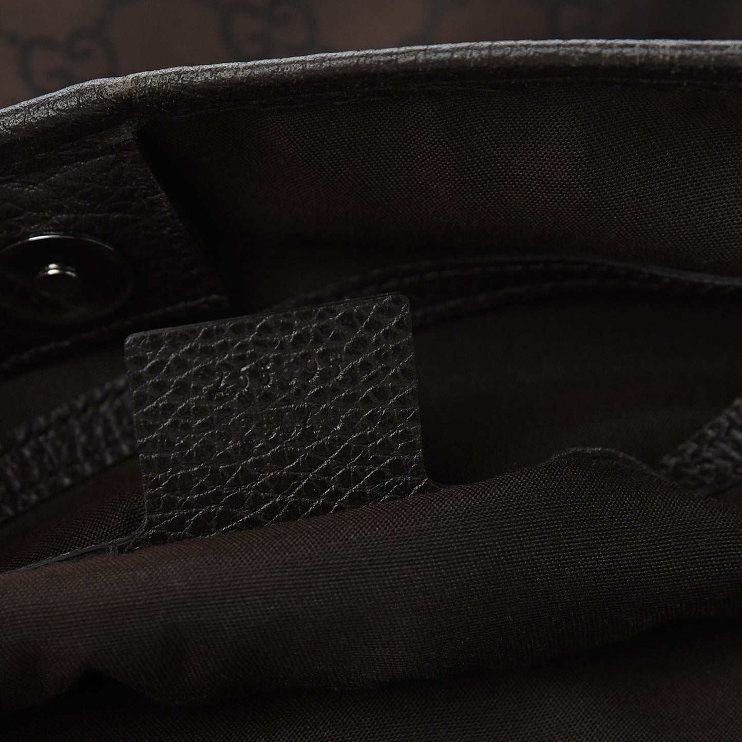 Monogram Medium Joy Tote Dark Brown