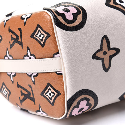 Louis Vuitton Monogram Giant Wild At Heart Speedy Bandouliere 25 Creme 9 of 10