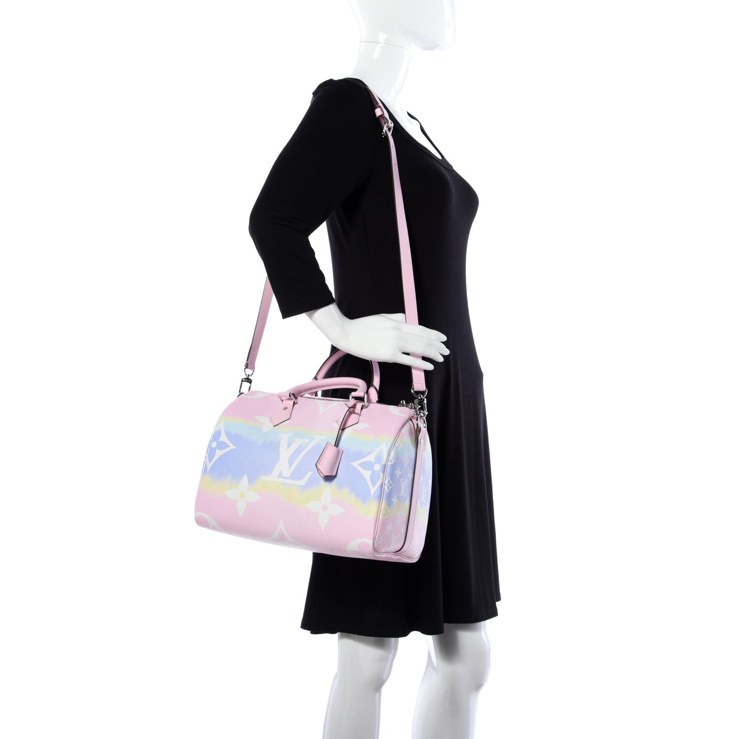 Louis Vuitton Monogram Escale Speedy Bandouliere 30 Pastel 2 of 8