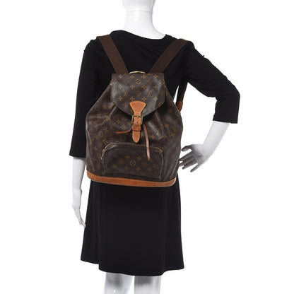 Louis Vuitton Monogram Montsouris GM Backpack 2 of 14
