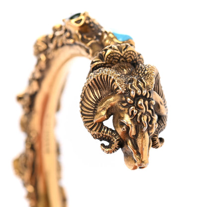 Gucci Metal Enamel Aries Bracelet L Gold Multicolor 7 of 7