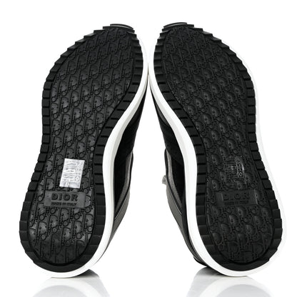 Christian Dior Technical Mesh Calfskin Womens B29 Sneakers 39 Black Grey 5 of 8