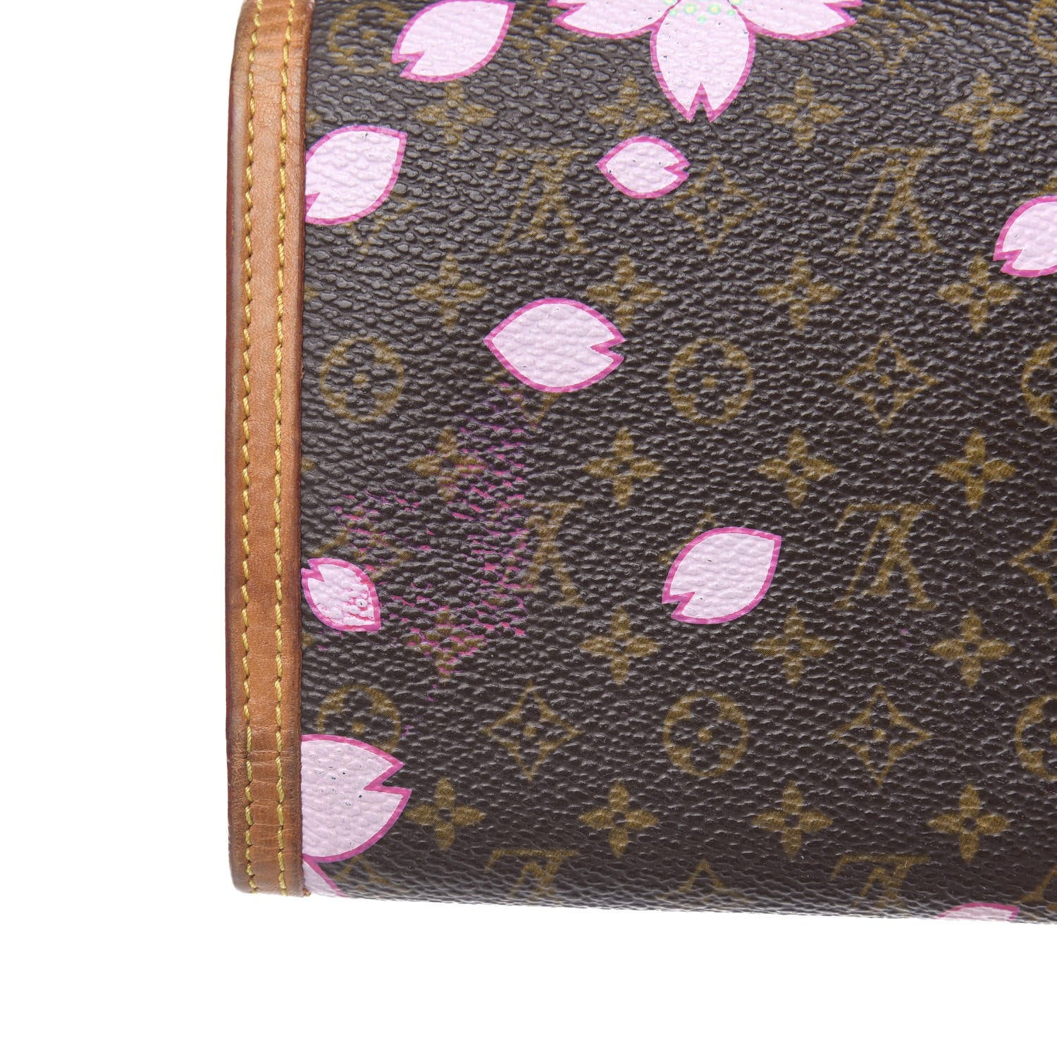 Louis Vuitton Monogram Cherry Blossom Porte Tresor International Wallet Brown 10 of 15