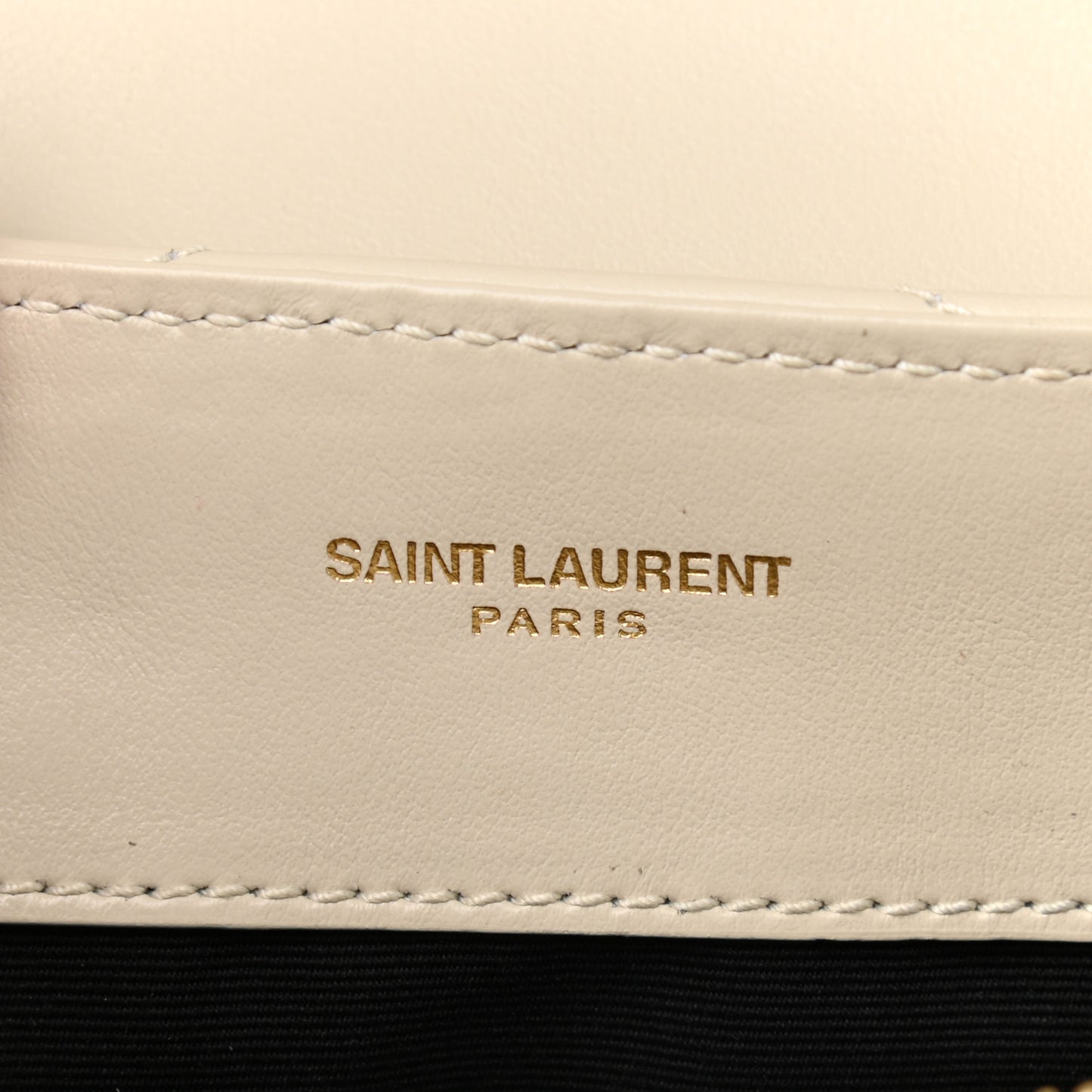 Calfskin Y Quilted Monogram Small Loulou Chain Satchel Crema Soft