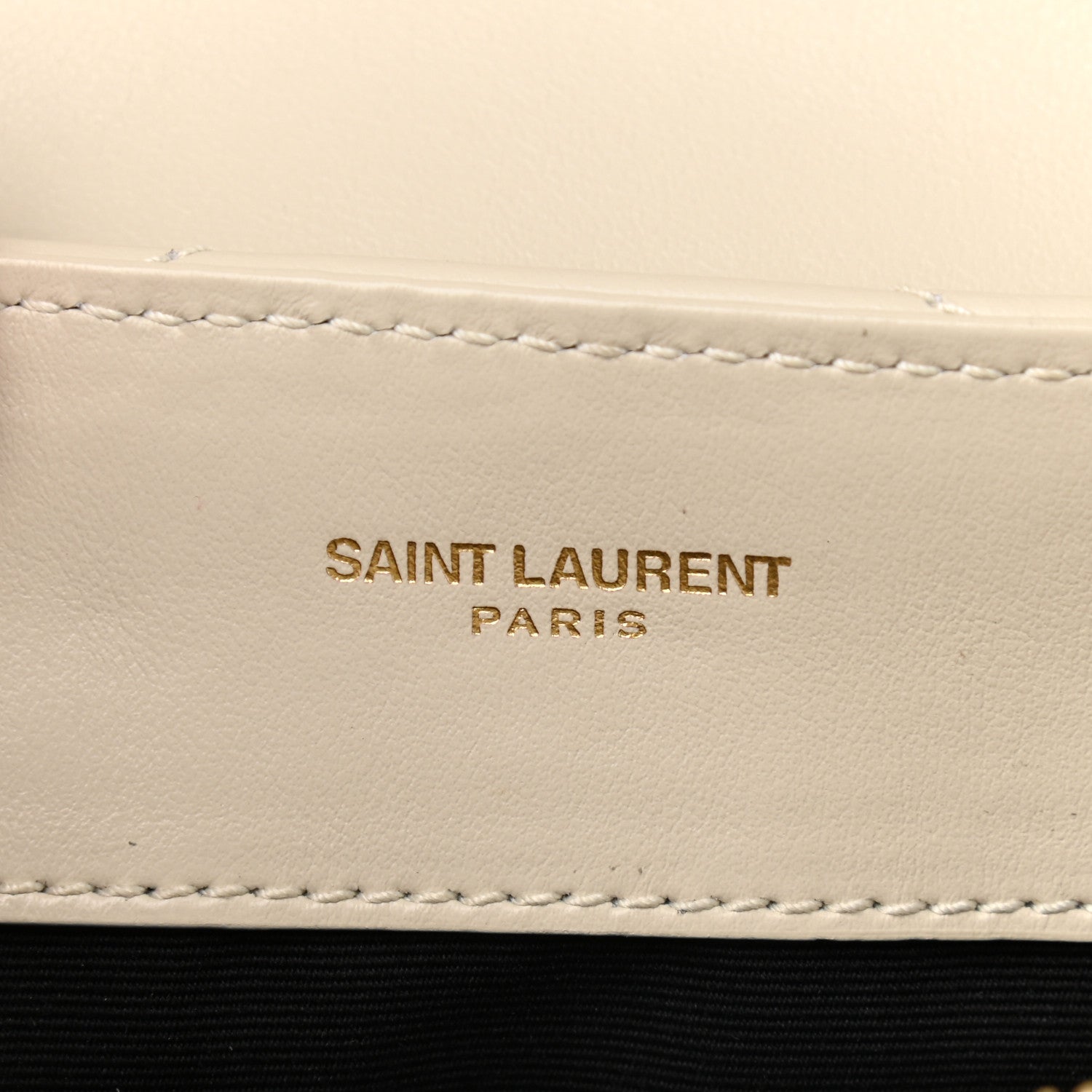 Saint Laurent Calfskin Y Quilted Monogram Small Loulou Chain Satchel Crema Soft 6 of 11
