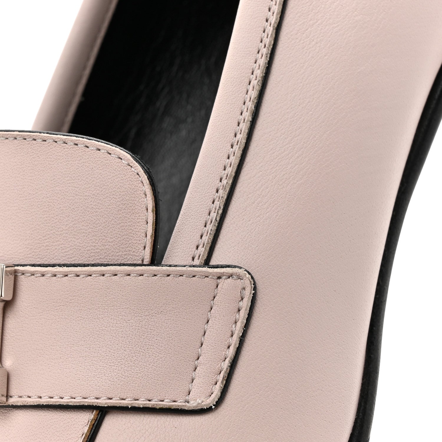 Hermes Calfskin Womens Paris Loafers 39 Rose Petale 12 of 13