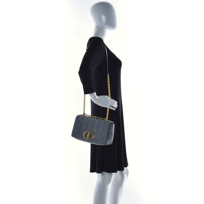 Christian Dior Lambskin Cannage Medium Caro Bag Warm Taupe 2 of 13