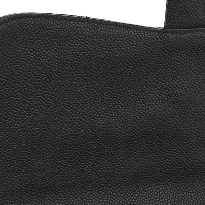 Chanel Caviar Quilted Jumbo Single Flap Black 11 of 13