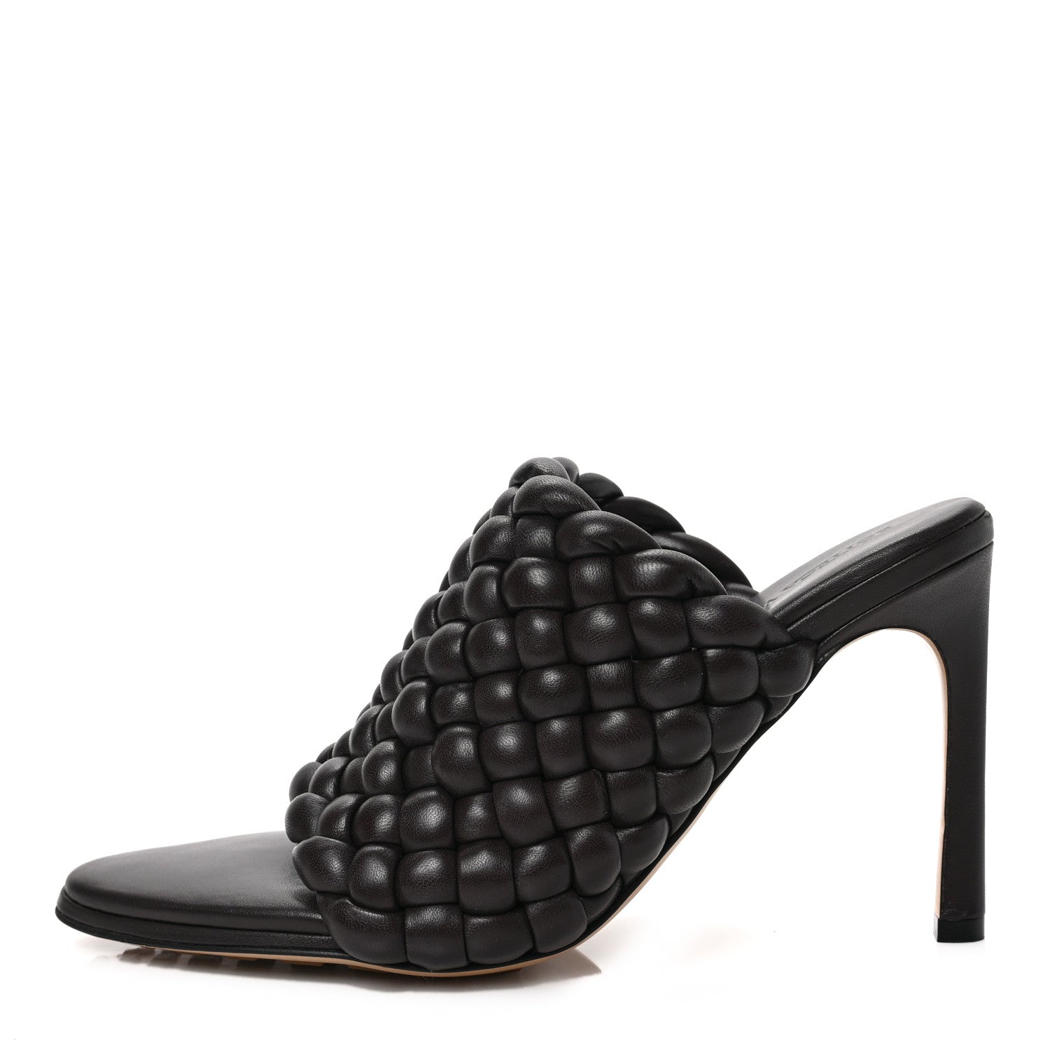 Bottega Veneta Nappa Padded Intreccio The Curve Sandals 37 Fondant 1 of 8