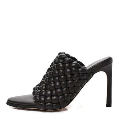 Bottega Veneta Nappa Padded Intreccio The Curve Sandals 37 Fondant 1 of 8