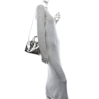 Louis Vuitton Monogram Miroir Speedy Bandouliere 20 Silver 2 of 9