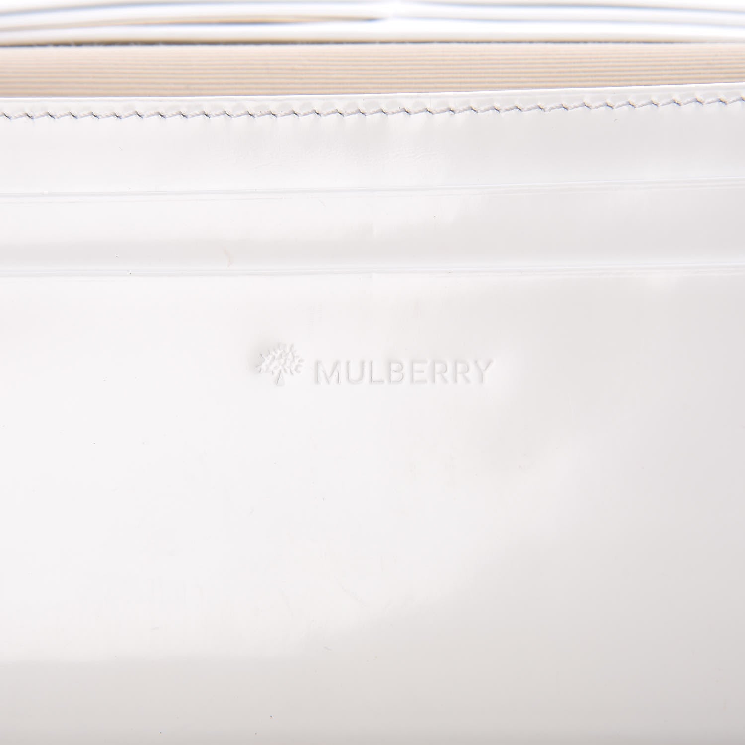 Mulberry Patent Continental Wallet White 6 of 11