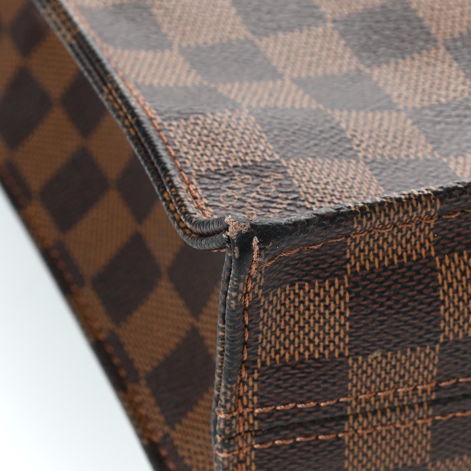Louis Vuitton Damier Ebene Sac Plat 7 of 10