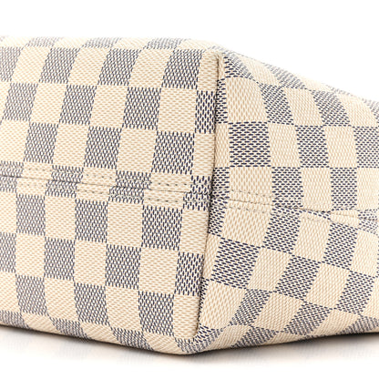 Louis Vuitton Damier Azur Graceful PM Rose Ballerine 6 of 16