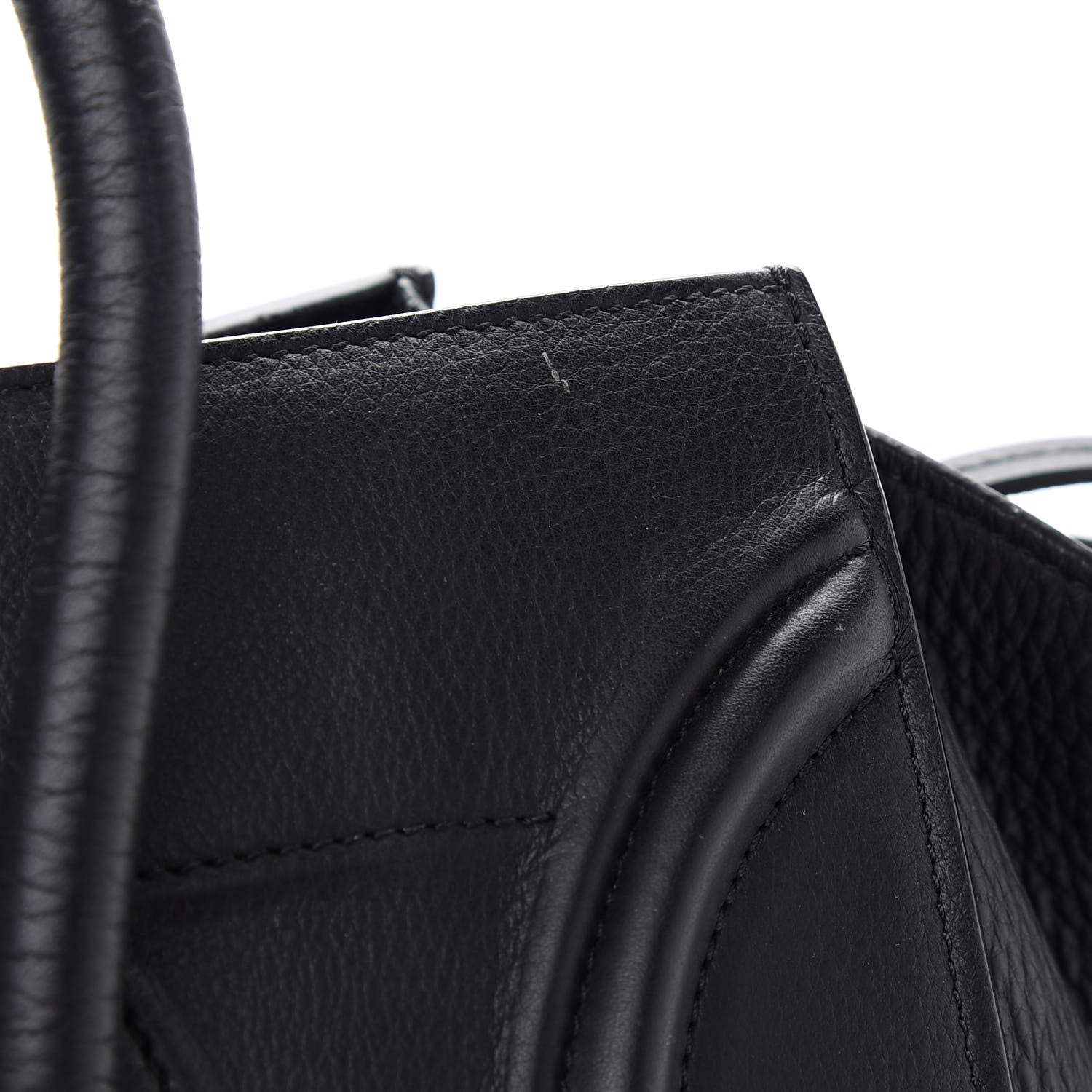 Celine Supple Calfskin Medium Phantom Luggage Black 11 of 11