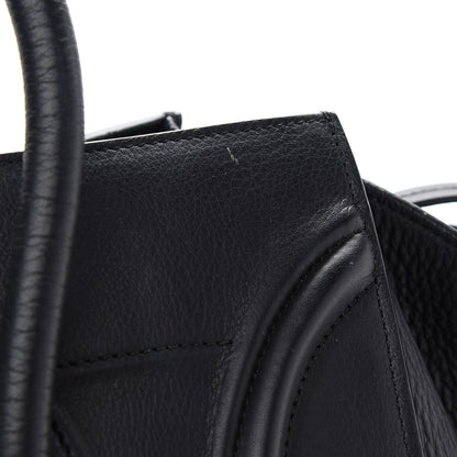 Celine Supple Calfskin Medium Phantom Luggage Black 11 of 11