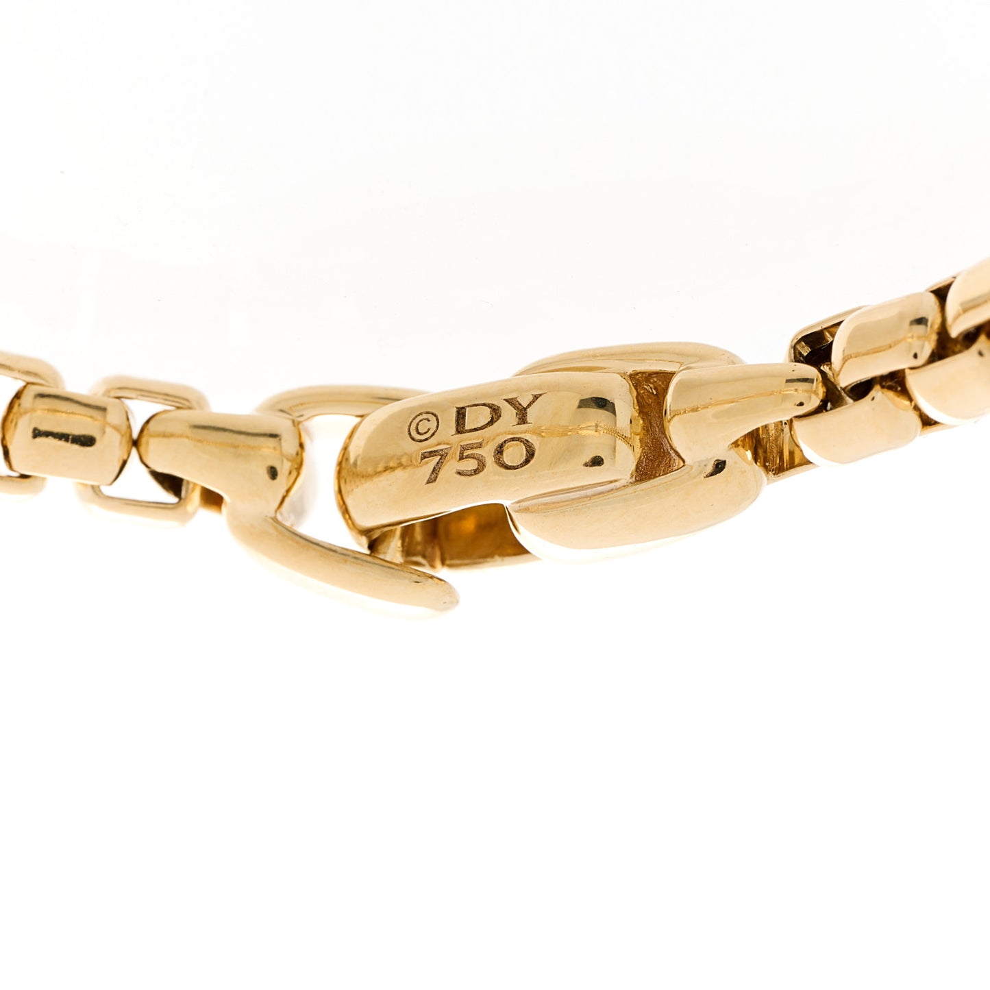 18K Yellow Gold Diamond Pave Cross Bracelet