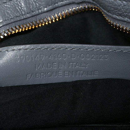 Balenciaga Chevre Gold Metallic Edge Hardware Town Bleu Acier 7 of 10