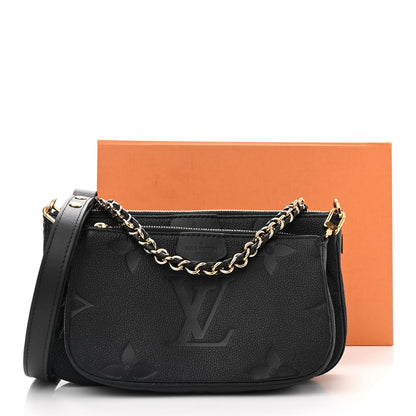Louis Vuitton Empreinte Monogram Giant Multi Pochette Accessories Black 11 of 11