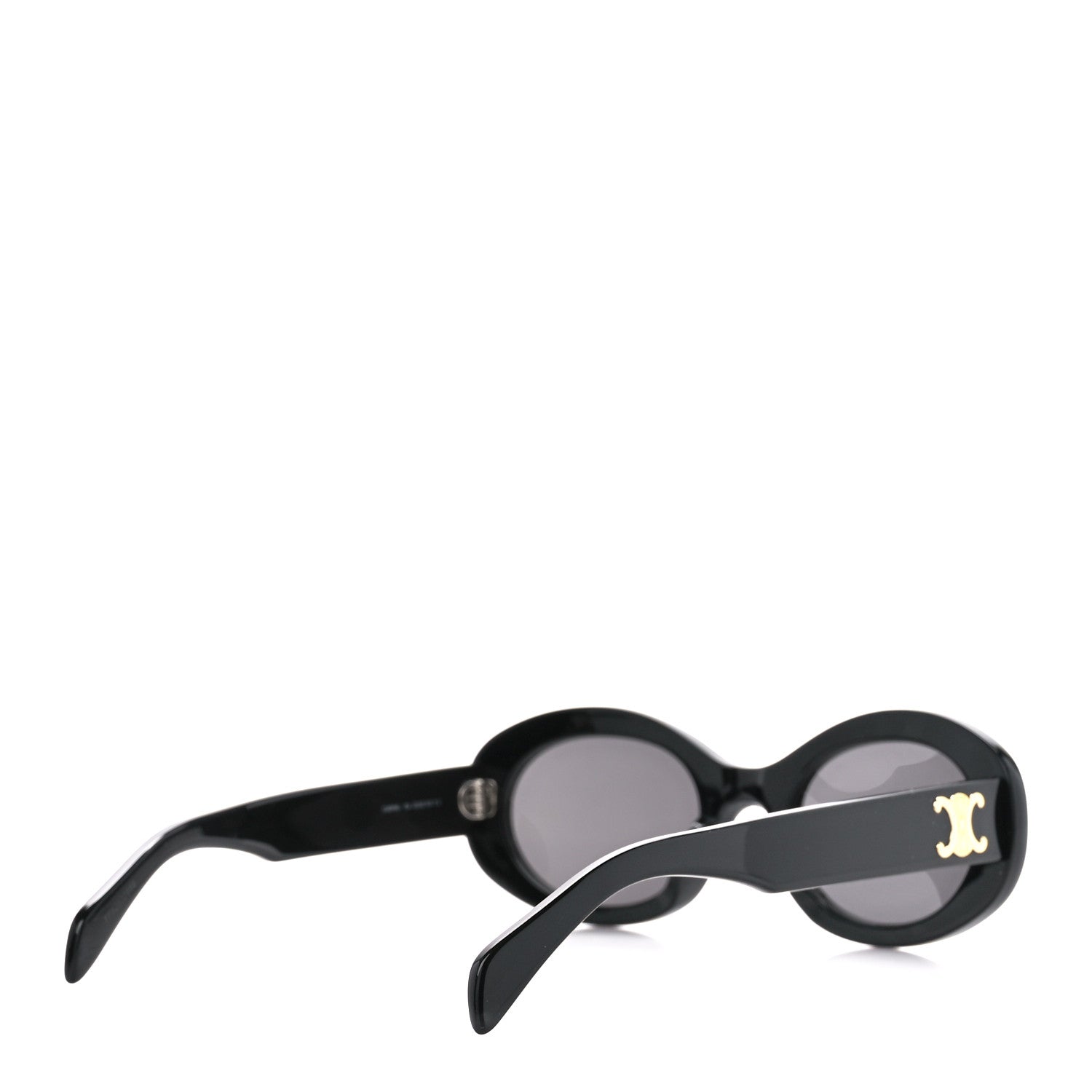 Celine Acetate Triomphe 01 Sunglasses CL 40194U Black 4 of 10