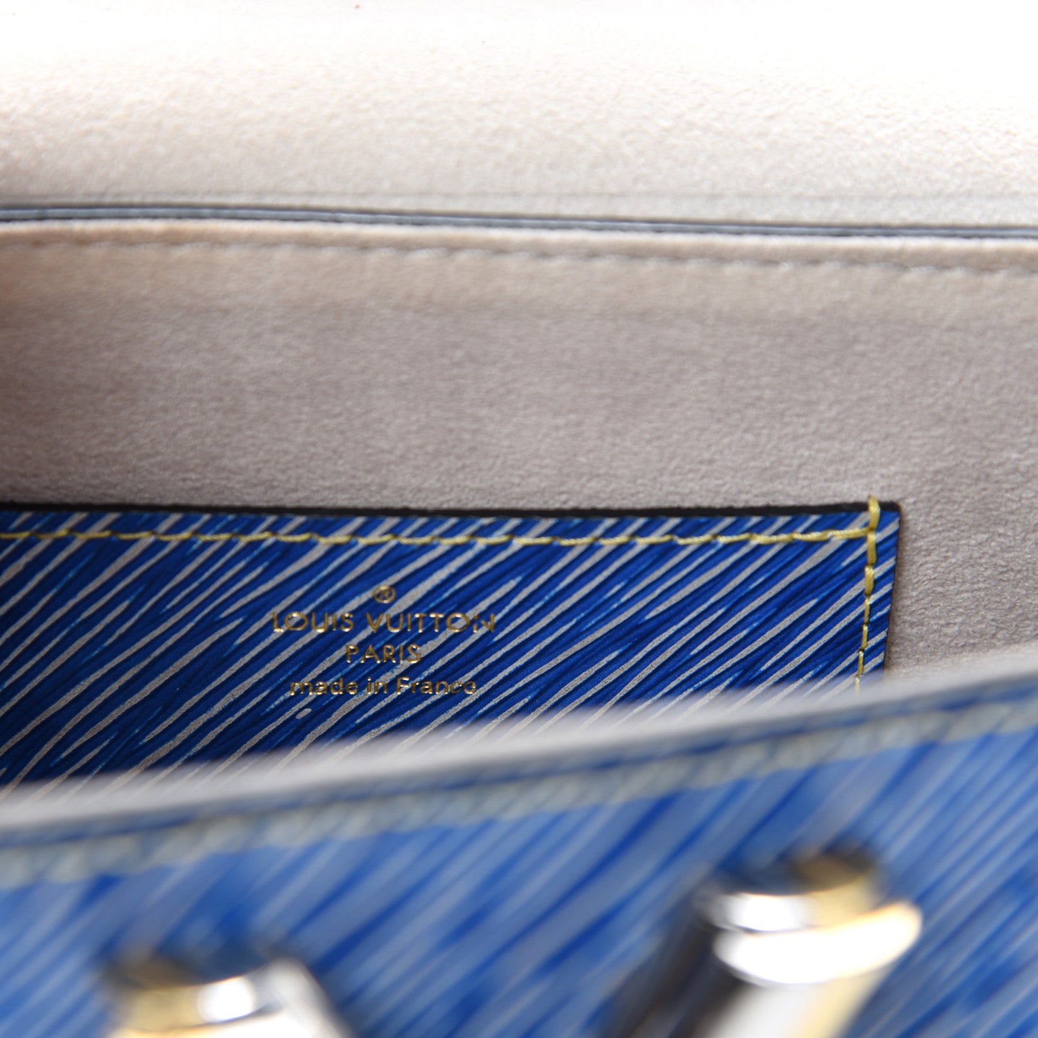 Louis Vuitton Epi Twist Shoulder Bag PM Denim Light 9 of 10