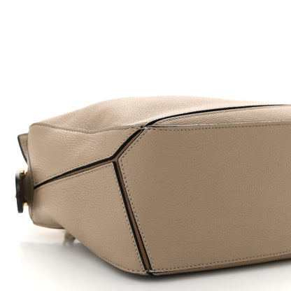 Loewe Grained Calfskin Small Puzzle Bag Sand Mink 8 of 10