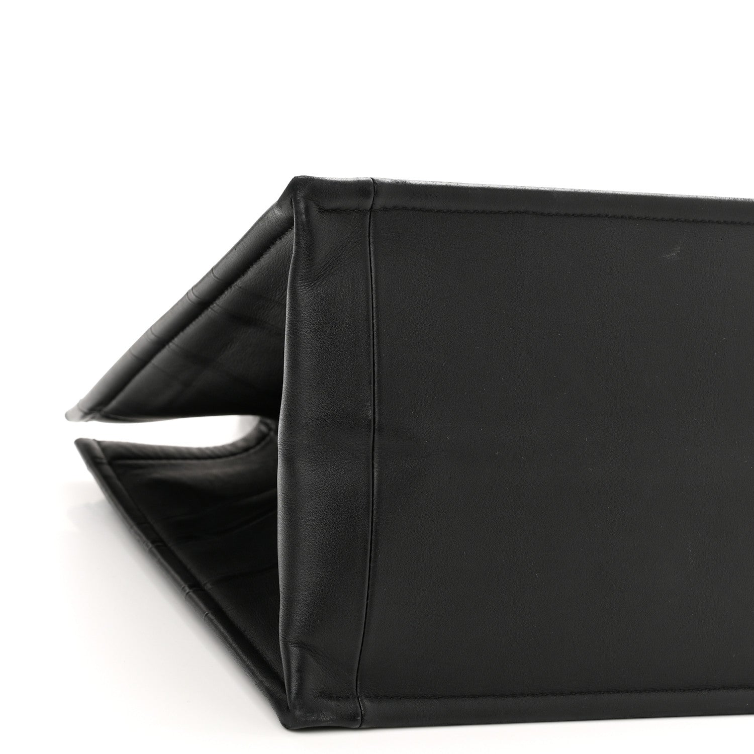 Christian Dior Calfskin Embossed Medium Book Tote Black 9 of 13