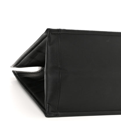 Christian Dior Calfskin Embossed Medium Book Tote Black 9 of 13