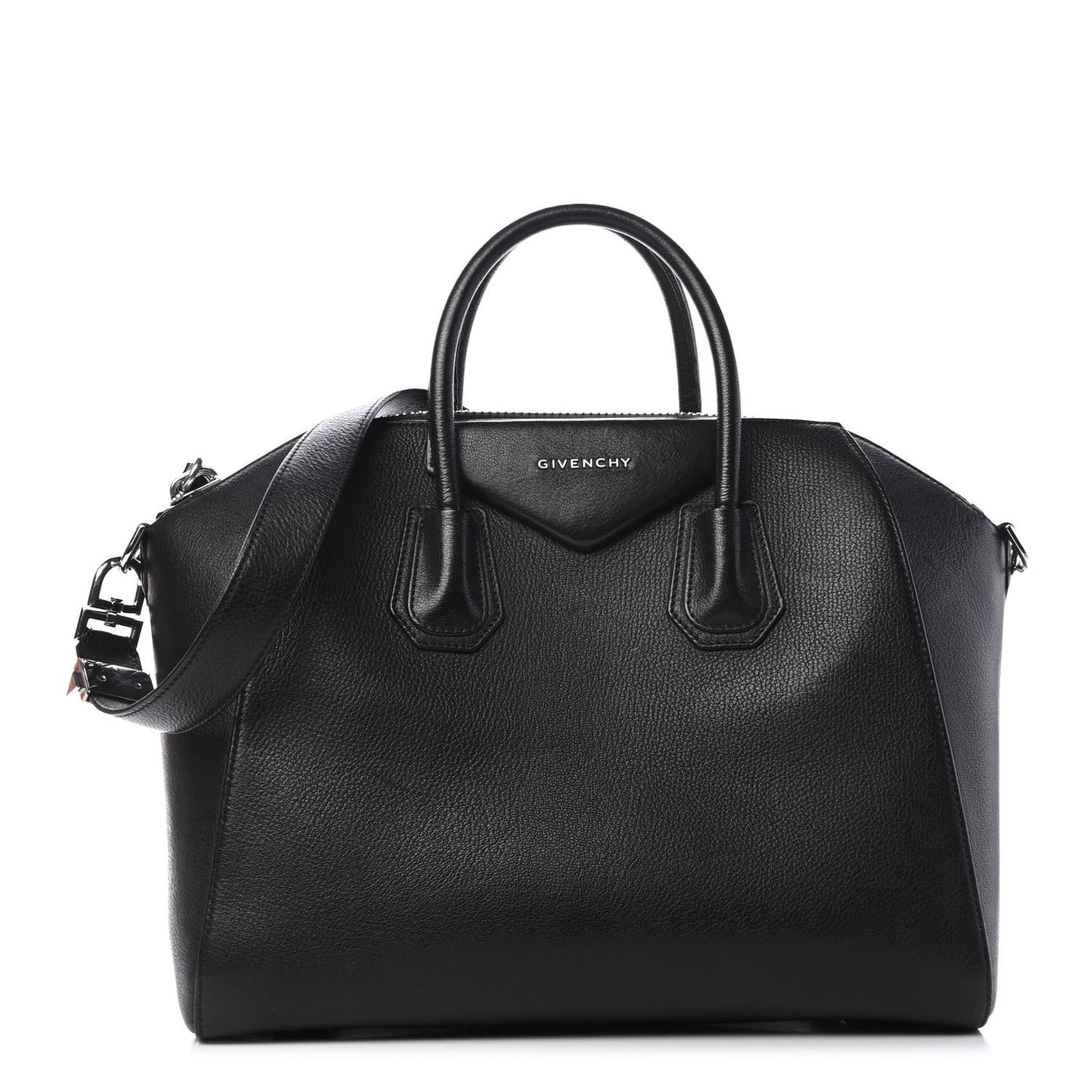 Sugar Goatskin Small Antigona Black