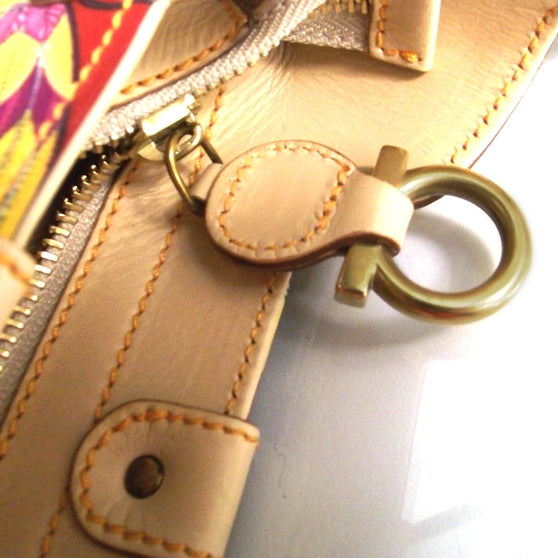 SALVATOREFERRAGAMOCanvasSummerJungleTote