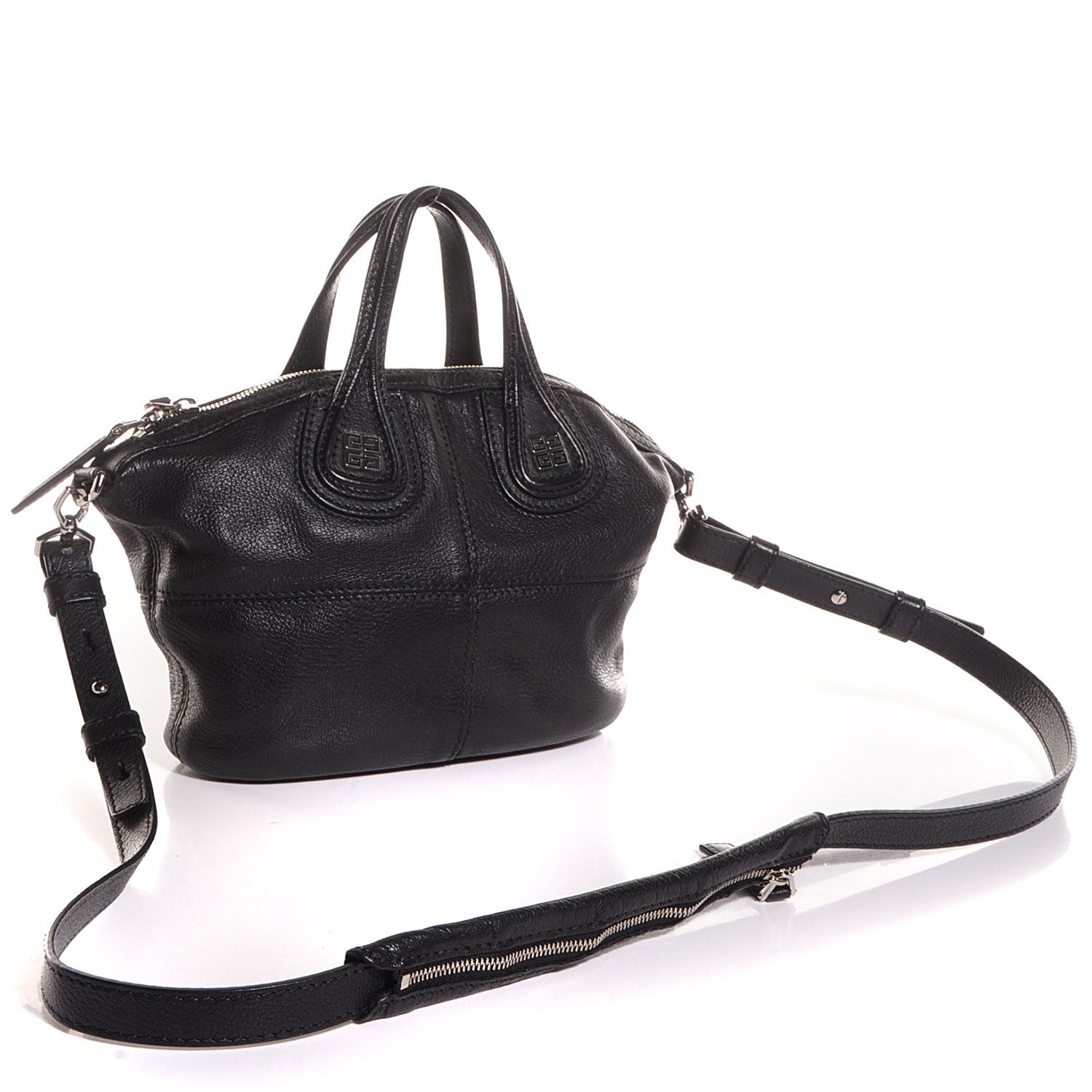 Givenchy Sugar Goatskin Micro Nightingale Black 3 of 10
