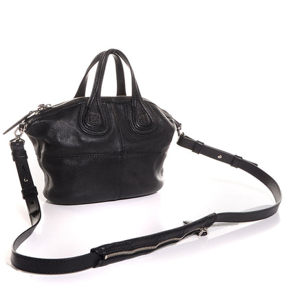 Givenchy Sugar Goatskin Micro Nightingale Black 3 of 10