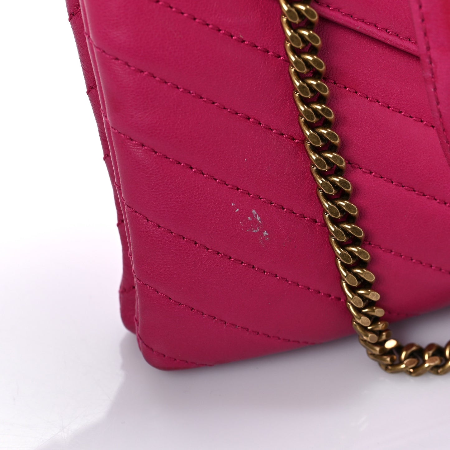 Lambskin Quilted Double Flap Bag Pink