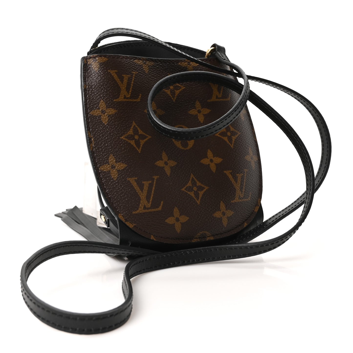 Monogram Fringed Mini Noe