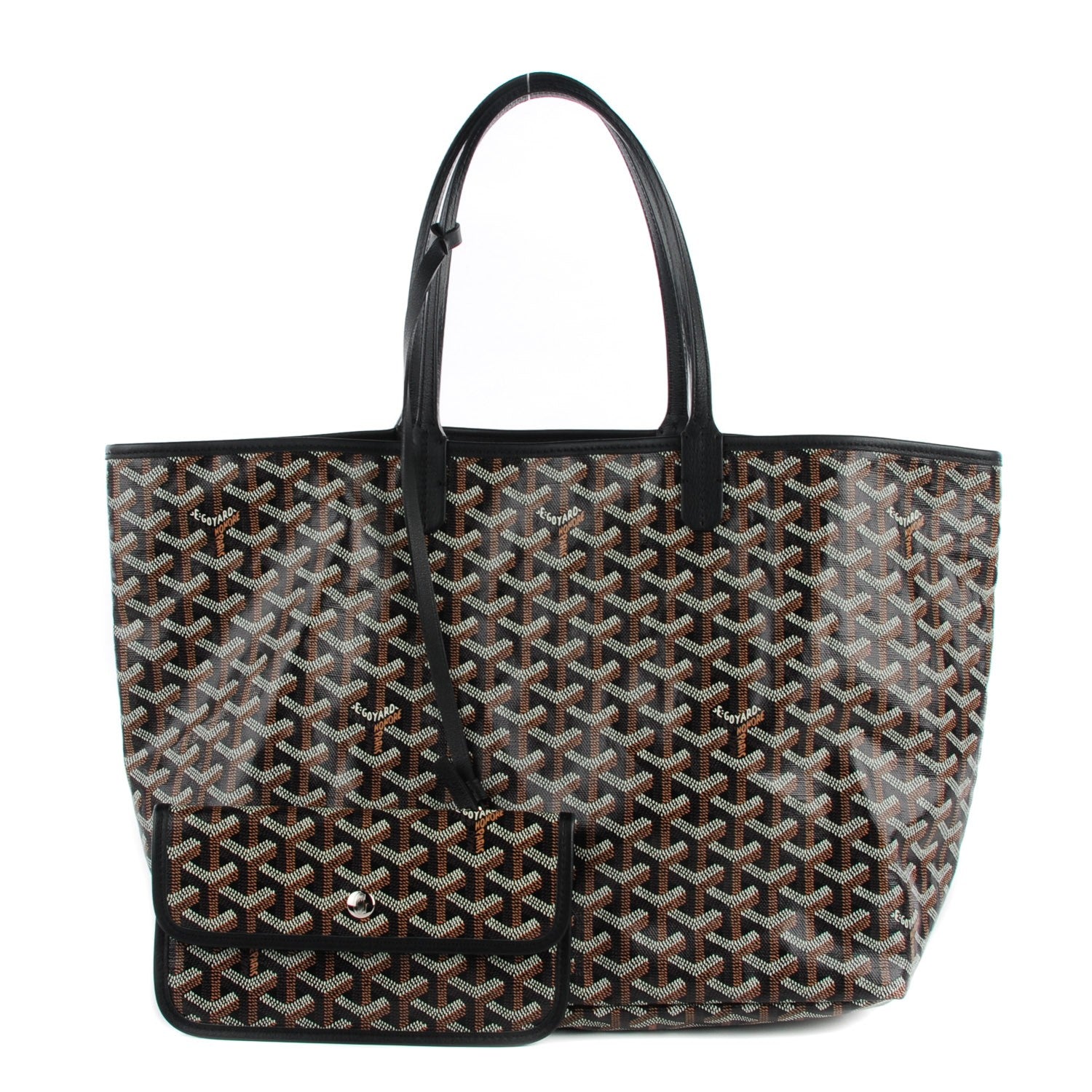 Goyard Goyardine Saint Louis PM Black 1 of 8