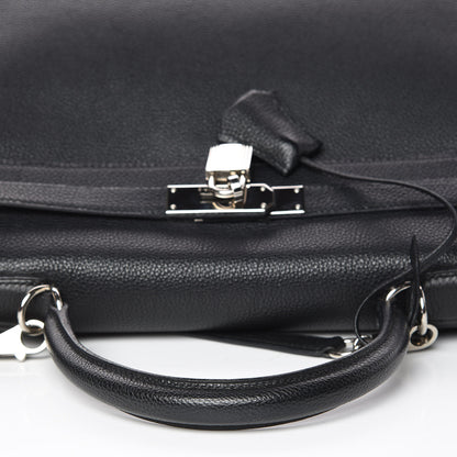 Hermes Togo Kelly Retourne 35 Black 9 of 41