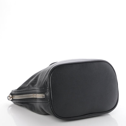 Balenciaga Veau Papier Plate Small Bucket Bag Black 5 of 8