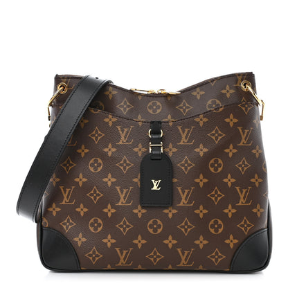 Louis Vuitton Monogram Odeon MM Black 1 of 10