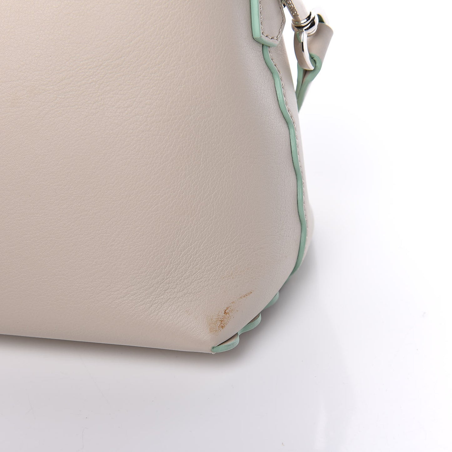 Vitello Dolce Scalloped Studded Medium By The Way Boston Bag Latte