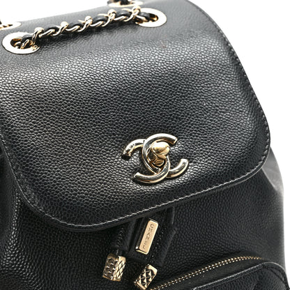 Chanel Caviar Quilted Mini Business Affinity Backpack Black 11 of 13