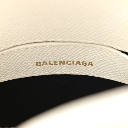 Balenciaga Grained Calfskin XXS Ville Top Handle Bag White Black 6 of 16